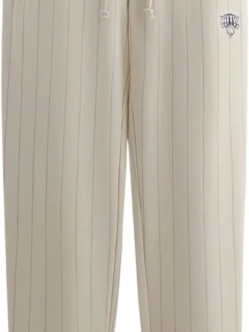 Kith New York Knicks Cream Pinstripe Joggers - Picture 5 of 6